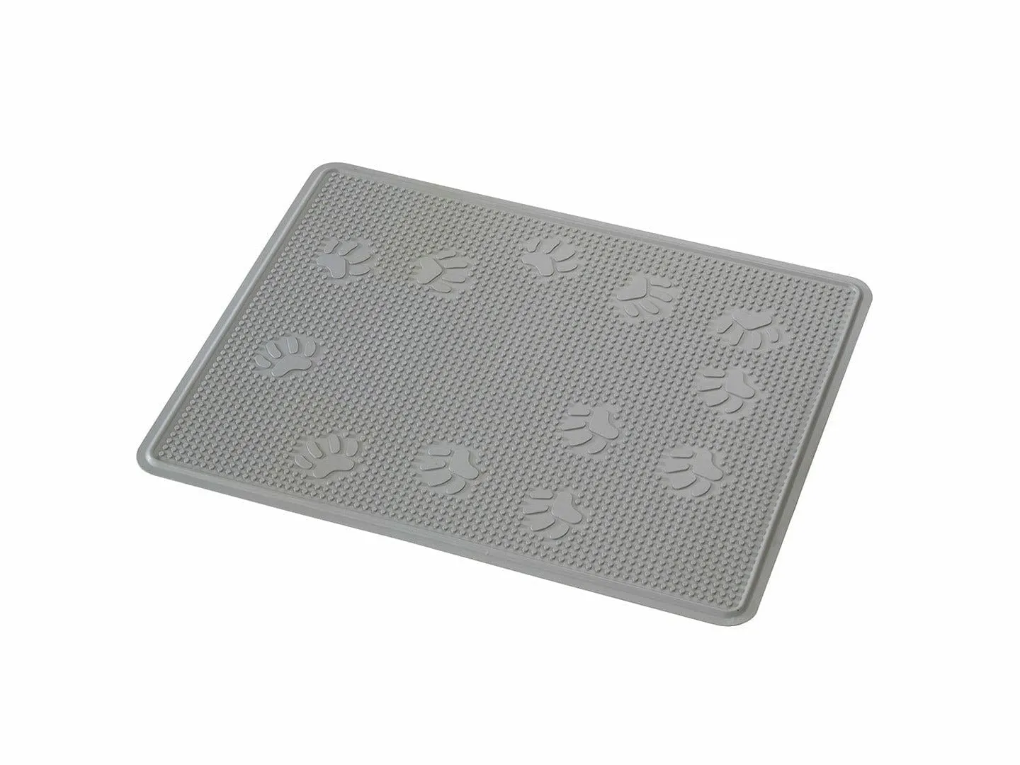Cat Litter Mat Rubber 33x43CM grey Pets Qatar