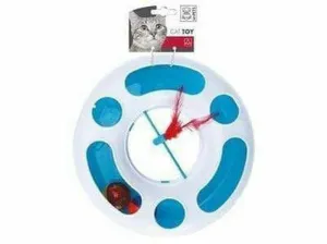 CAT TOY DISCUS BLUE, GREEN & YELLOW Pets Qatar