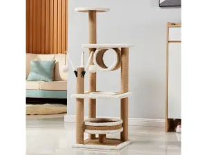 Cat Tree & Scratcher rattan seat 4418 40*40*115cm Pets Qatar