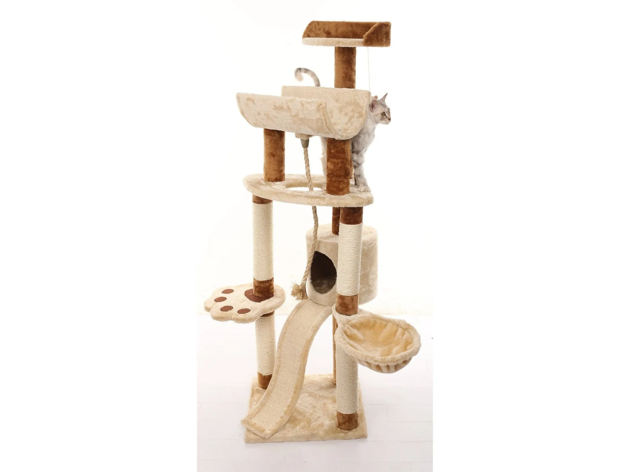 Cat Tree & Scratching As Photo 50X50X145Cm Pets Qatar