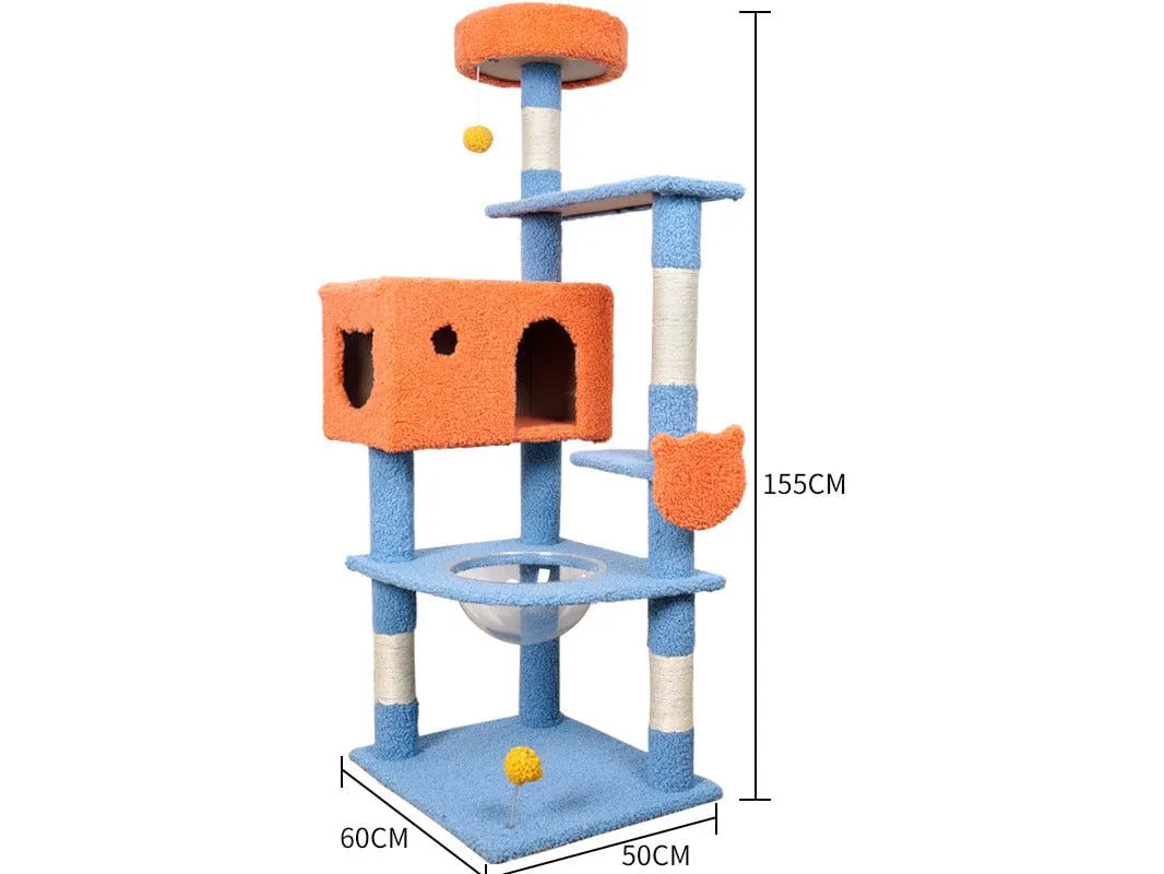 Cat Tree & Scratching As Photo 60*50*155 Pets Qatar