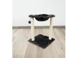 Cat Tree & Scratching Dark Grey 40*40*55 Pets Qatar