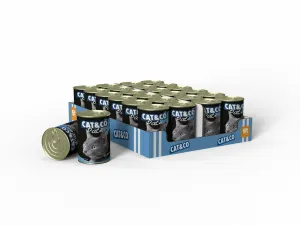 Cat&Co PATE TUNA 24x405g Box Pets Qatar