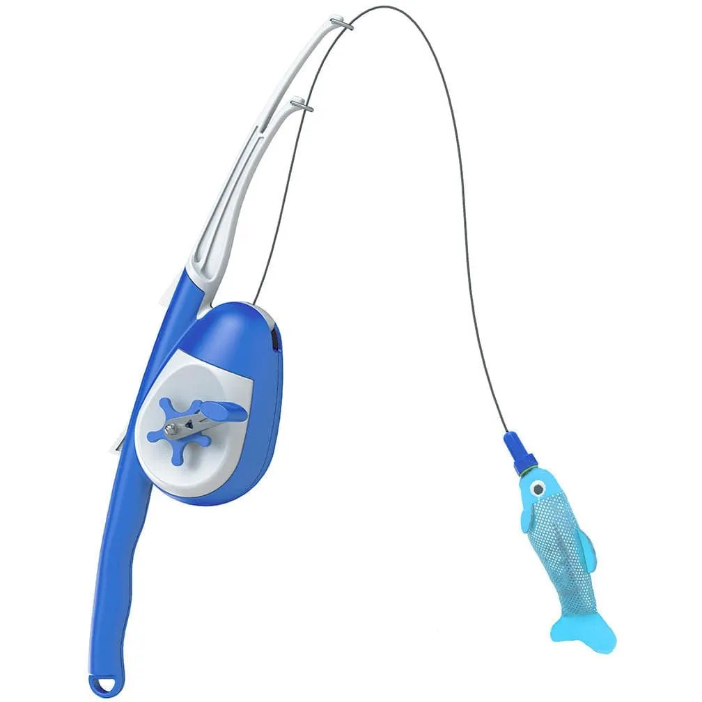 cattoy Fish `N Catch Playing Rod 200cm Pets Qatar