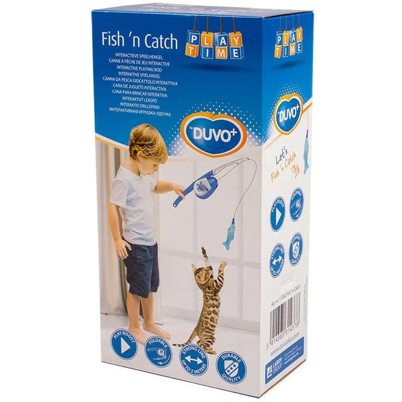 cattoy Fish `N Catch Playing Rod 200cm Pets Qatar