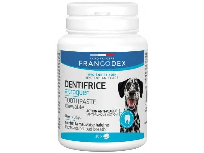 Chewable Toothpaste Dog 20Tab Pets Qatar