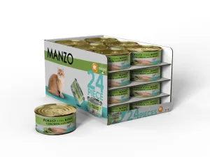 Chicken Kiwi  24x80g cans AEQUIL CHEF Marpet Pets Qatar