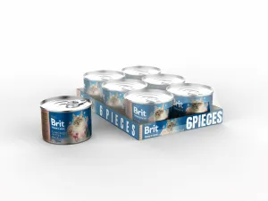 Chicken with Hearts (6x200g) Brit Premium by Nature Pets Qatar