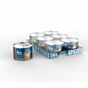 Chicken with Rice (6x200g)Brit Premium by Nature Pets Qatar