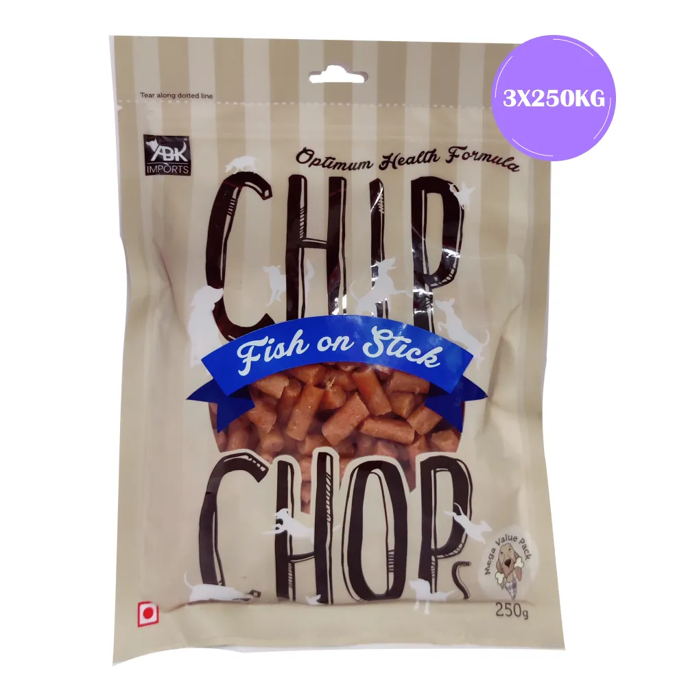 Chip Chops Fish on Stick  Dog Treats