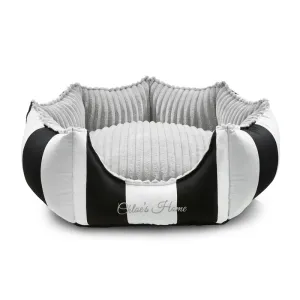 Chloe's Home Monte Carlo Bed for Dogs and Cats (Black)