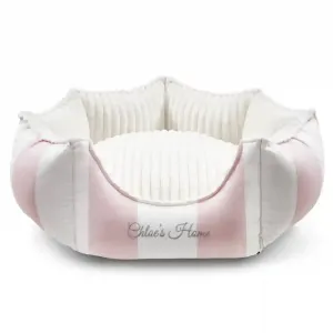 Chloe's Home Monte Carlo Bed for Dogs and Cats (Pink)