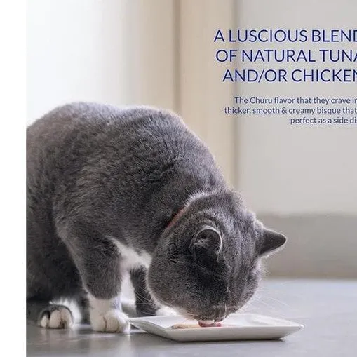 Churu Bisque Tuna with Salmon Recipe Pets Qatar