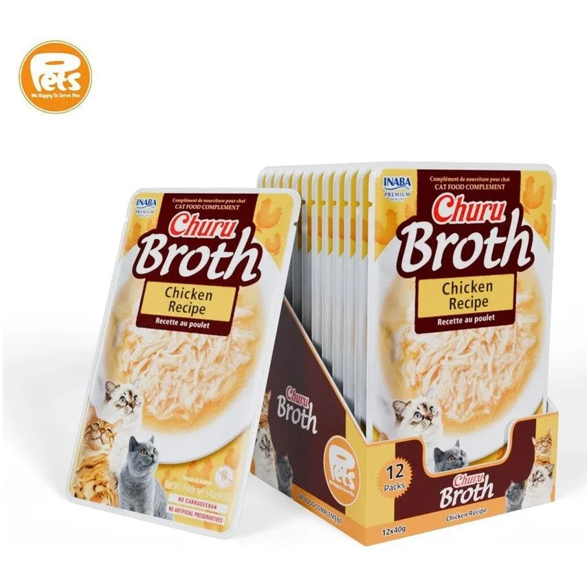 Churu Broth Chicken Recipe Pets Qatar