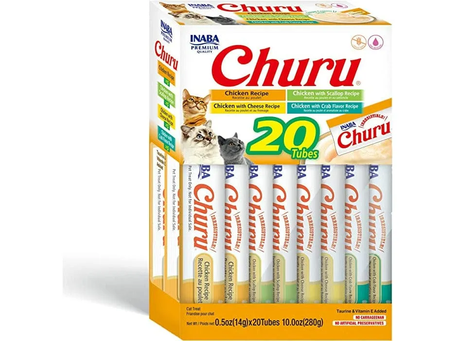 Churu Chicken Variety 20 Tubes Pets Qatar