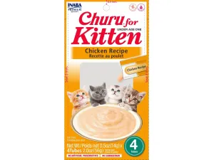 Churu for Kitten Chicken Recipe 4 tubes 56g Pets Qatar