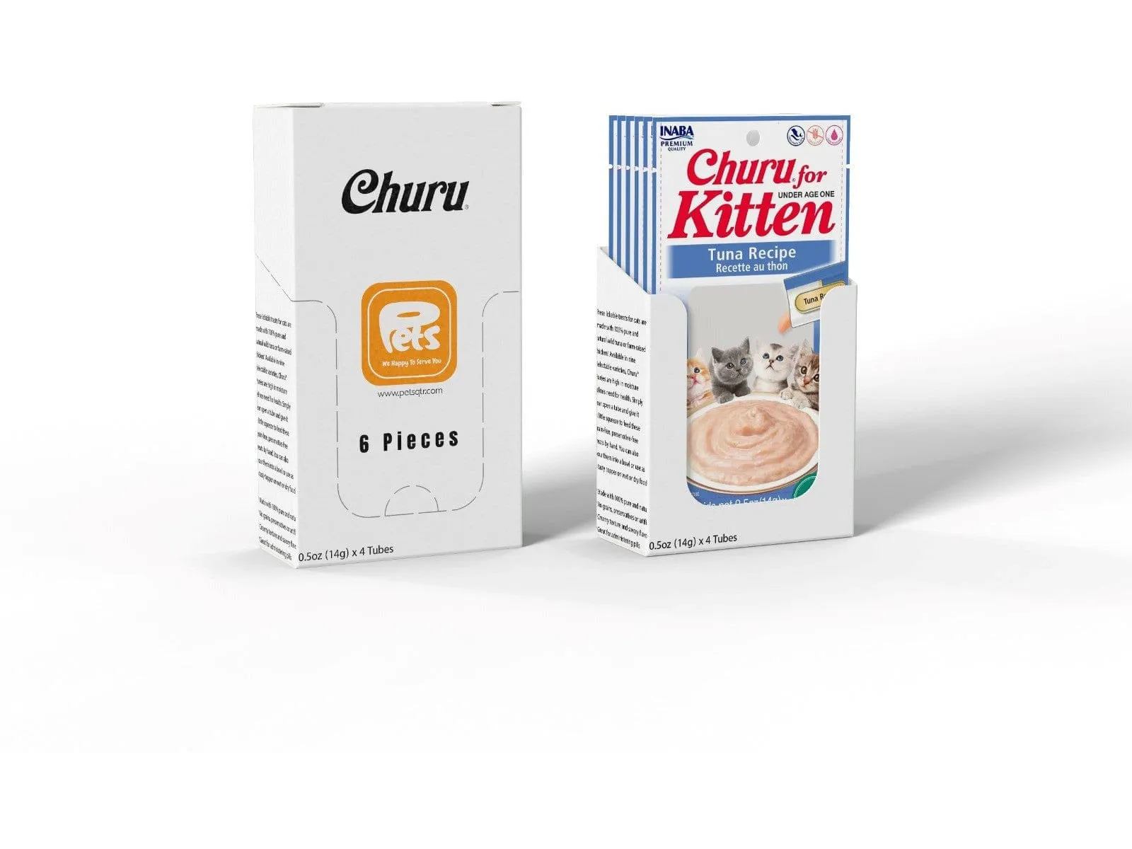 Churu for Kitten Tuna Recipe 4 tubes 56g Pets Qatar