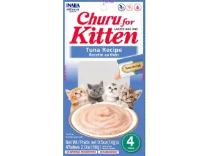 Churu for Kitten Tuna Recipe 4 tubes 56g Pets Qatar