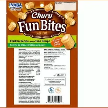 Churu Fun Bites Chicken Recipe Wraps Tuna Pets Qatar