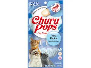 Churu Pops Tuna Recipe 15 g. x 4 pouches in 1 pack Pets Qatar