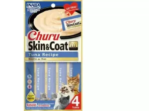 Churu Skin & Coat Tuna Recipe 4 tubes 56g Pets Qatar