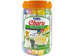 Churu Tuna & Chicken Variety 50 Tubes Pets Qatar