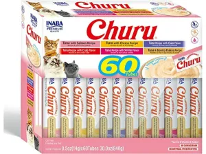 Churu Tuna Seafood Variety 60 Tubes Pets Qatar