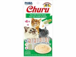 CHURU TUNA WITH CHICKEN 4 sticks 56 g Pets Qatar