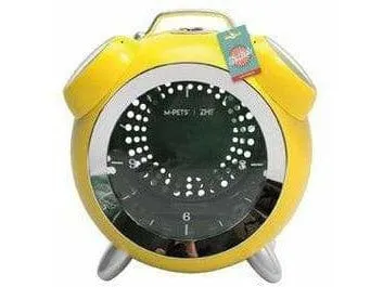 Clock Cat Bag Yellow Pets Qatar