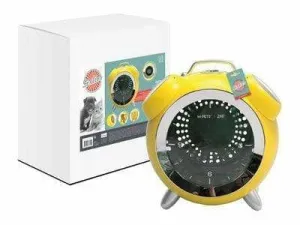 Clock Cat Bag Yellow Pets Qatar