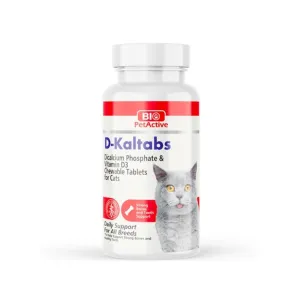 D-Kaltabs Cat (Calcium Powder for Cats) Pets Qatar