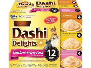 Dashi Delights Chicken Variety Pack 12 Cups Pets Qatar
