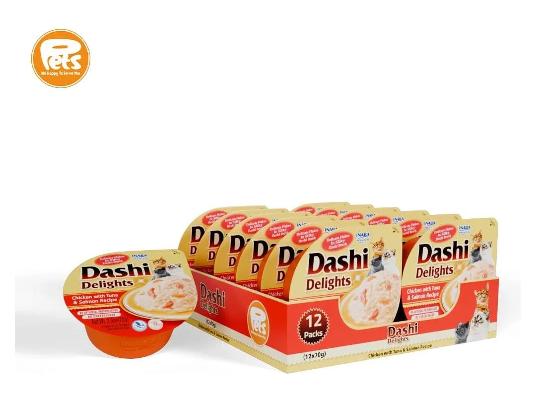 Dashi Delights Chicken with Tuna & Salmon Recipe Pets Qatar