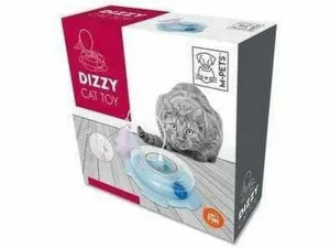 DIZZY CAT TOY BLUE Pets Qatar