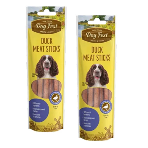 Dogfest Duck Meat Sticks Dog Treats