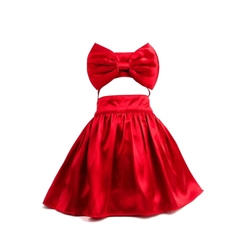 Dogobow Little Dress for Cats and Dogs (Red)