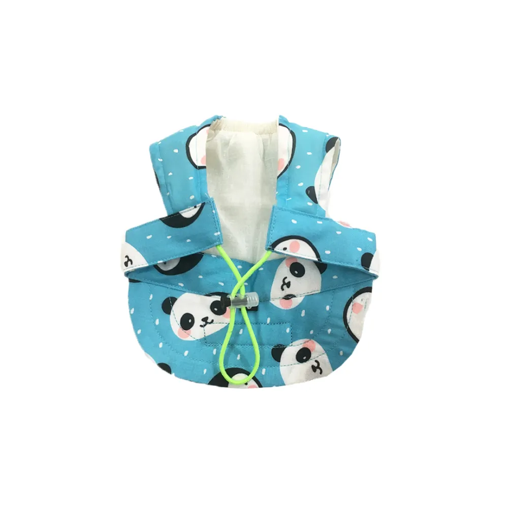 Dogobow Panda Print Baseball Cap for Dogs (Blue/White)