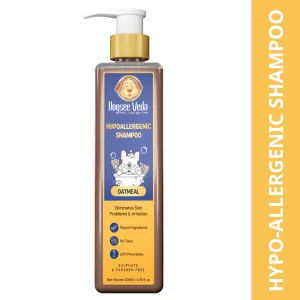 Dogsee Veda Hypoallergenic Oatmeal Shampoo for Dogs (200ml)