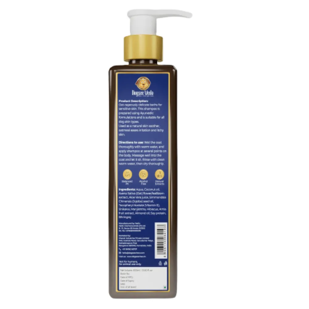 Dogsee Veda Hypoallergenic Oatmeal Shampoo for Dogs (400ml)