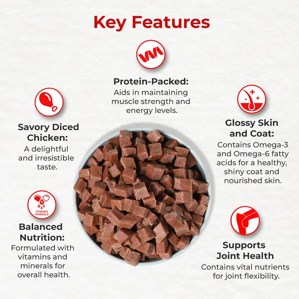 Drools Chicken Diced Dog Treats