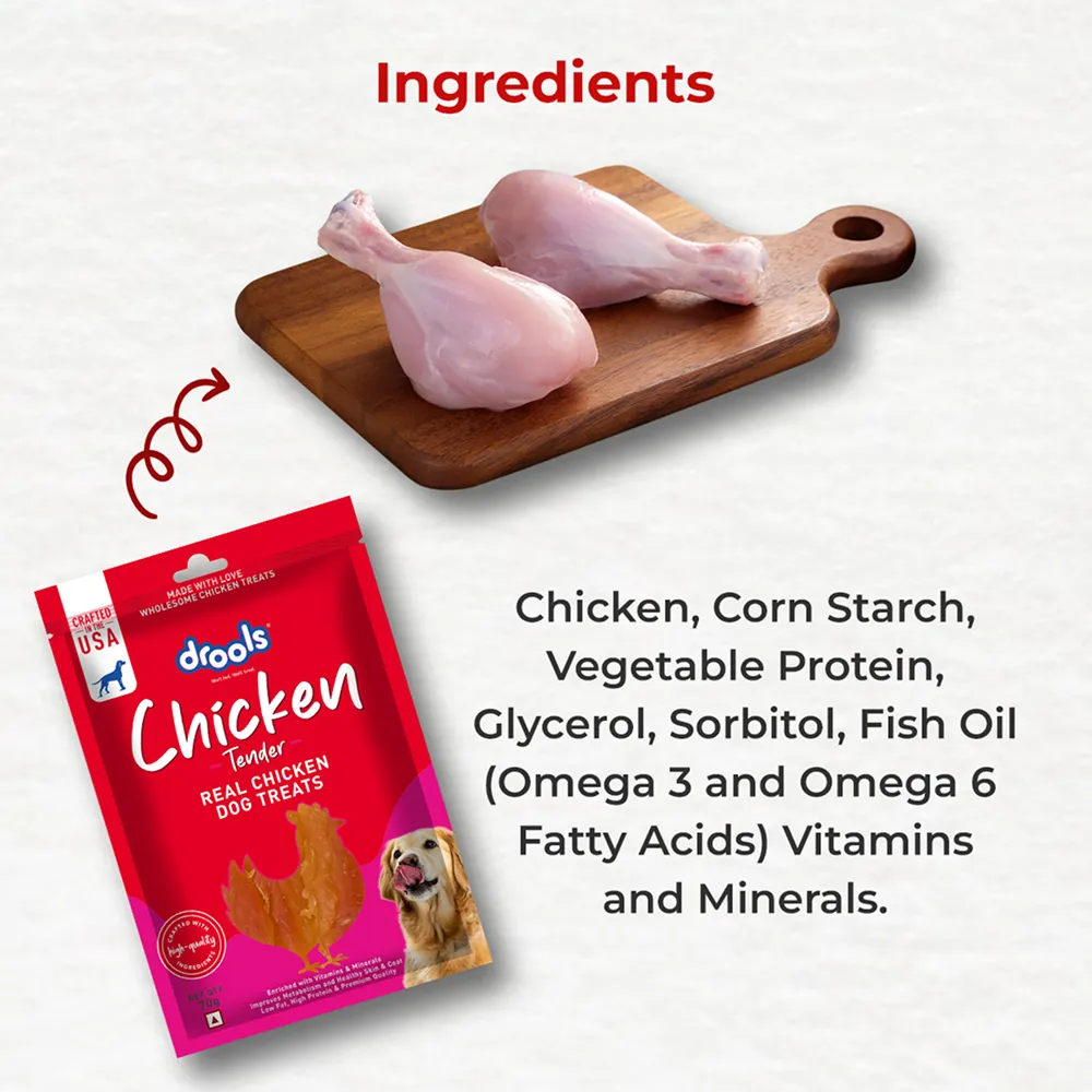 Drools Chicken Tender Dog Treats