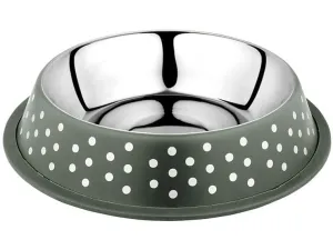 Feeding Bowl Deco Fix Dots Pets Qatar