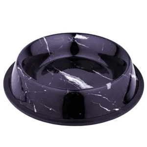 Feeding Bowl Deco Fix Marble Look Pets Qatar
