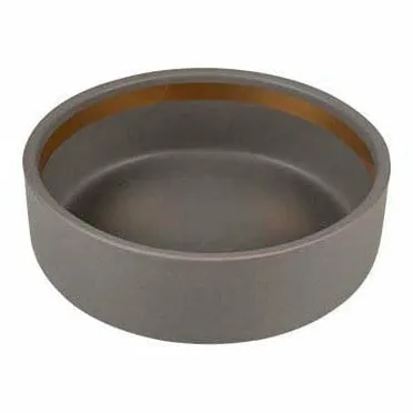 Feeding bowl Stone hush 350ml - 12,7x12,7x4,5cm grey Pets Qatar