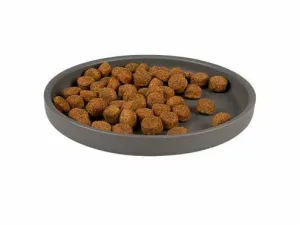 Feeding plate Stone hush 250ml - 16,3x16,3x2,5cm grey Pets Qatar