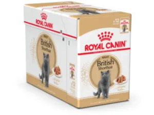 Feline Breed Nutrition British Shorthair 85GX12 WET FOOD - Pouches Pets Qatar