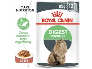 Feline Care Nutrition Digest Sensitive Gravy -Pouches 85G Pets Qatar