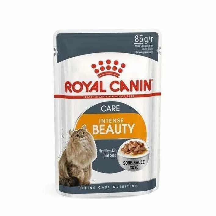 Feline Care Nutrition Hair & Skin Gravy (Intense Beauty) (WET FOOD - Pouches)  85g Pets Qatar