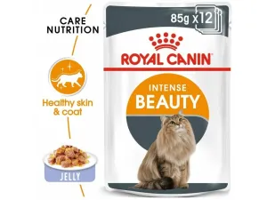 Feline Care Nutrition Hair & Skin Jelly (INTENSE BEAUTY) (WET FOOD - Pouche) 85G Pets Qatar