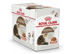 Feline Health Nutrition Ageing  12 Gravy (WET FOOD - Pouches)12x85g Pets Qatar